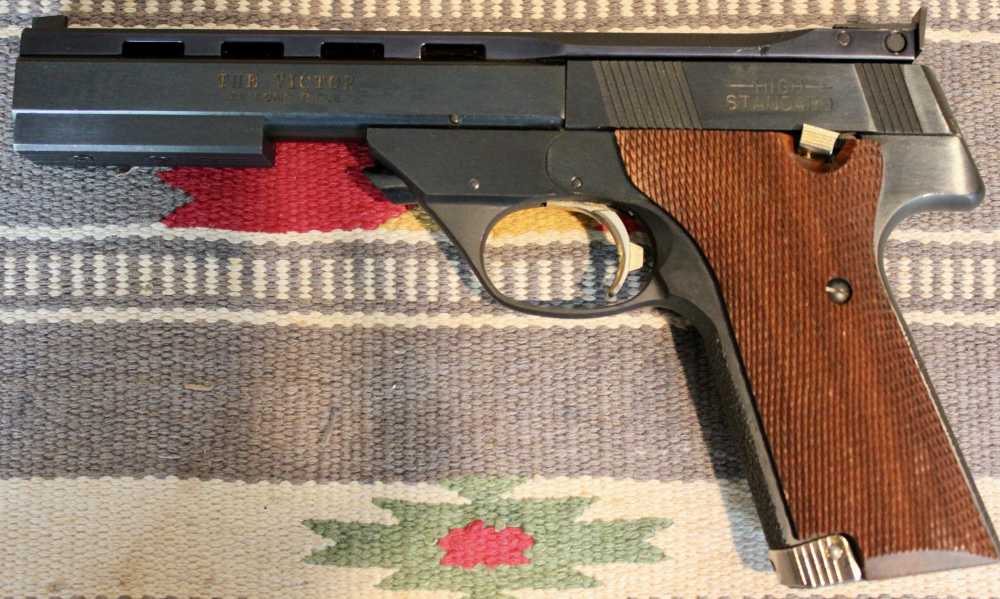 High Standard "The Victor" .22 Target Pistol-img-4