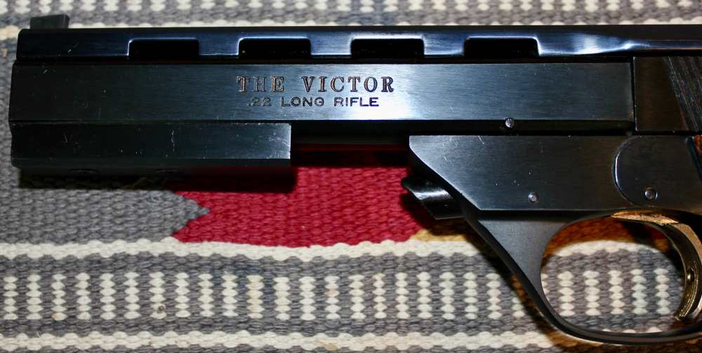 High Standard "The Victor" .22 Target Pistol-img-6