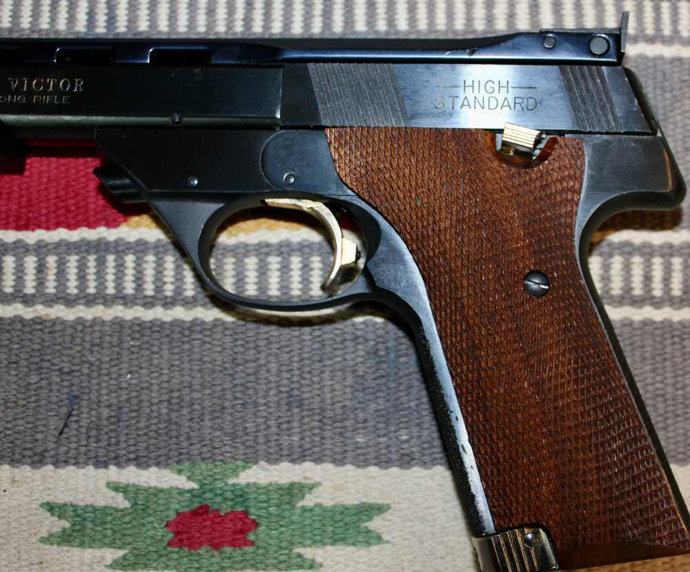 High Standard "The Victor" .22 Target Pistol-img-5