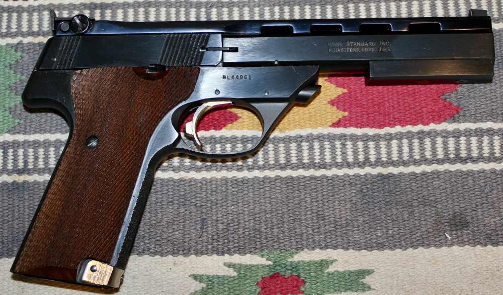 High Standard "The Victor" .22 Target Pistol-img-1
