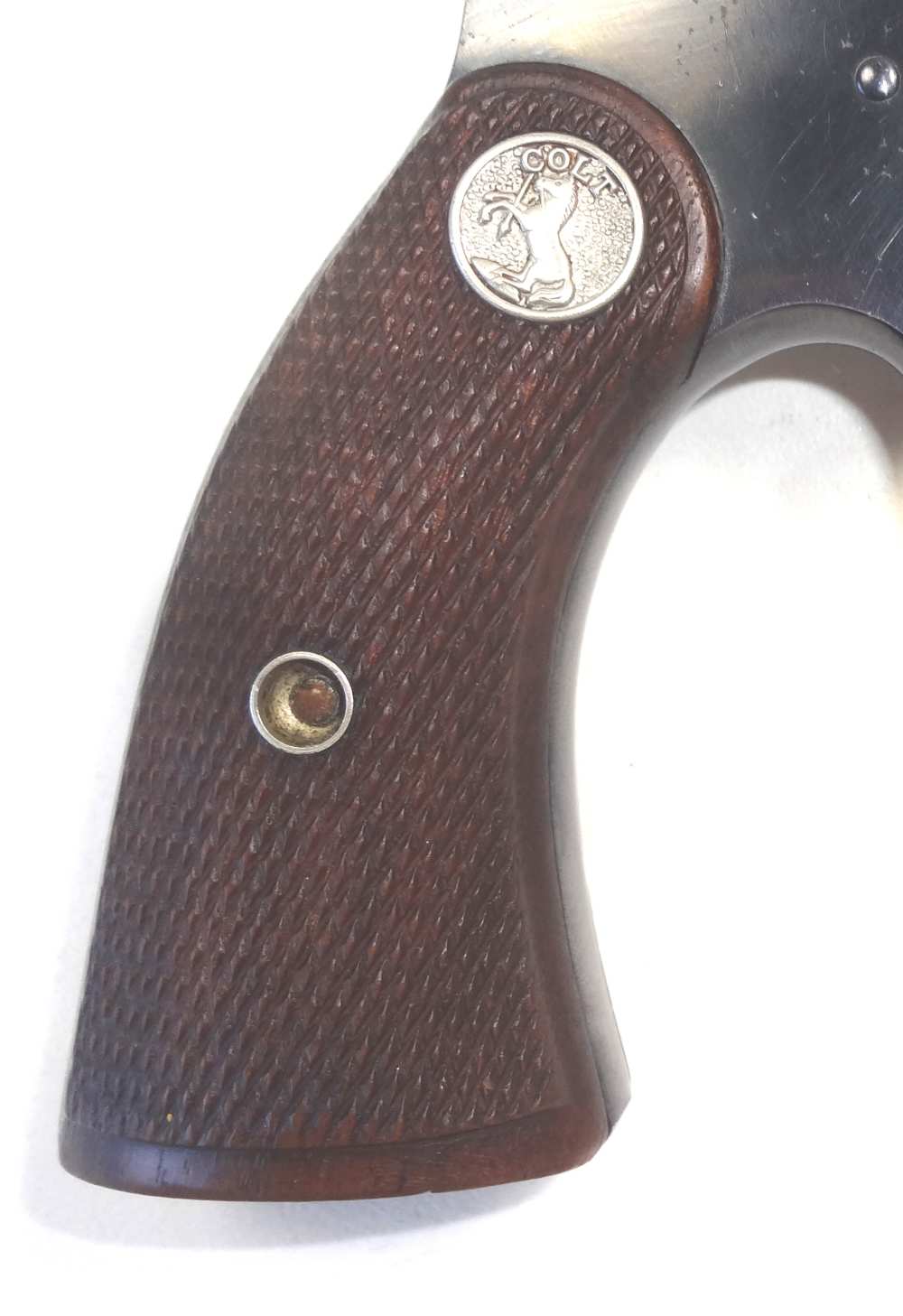 Colt 1925 Police Positive 22LR target layaway revolver walnut C&R REDUCED-img-1