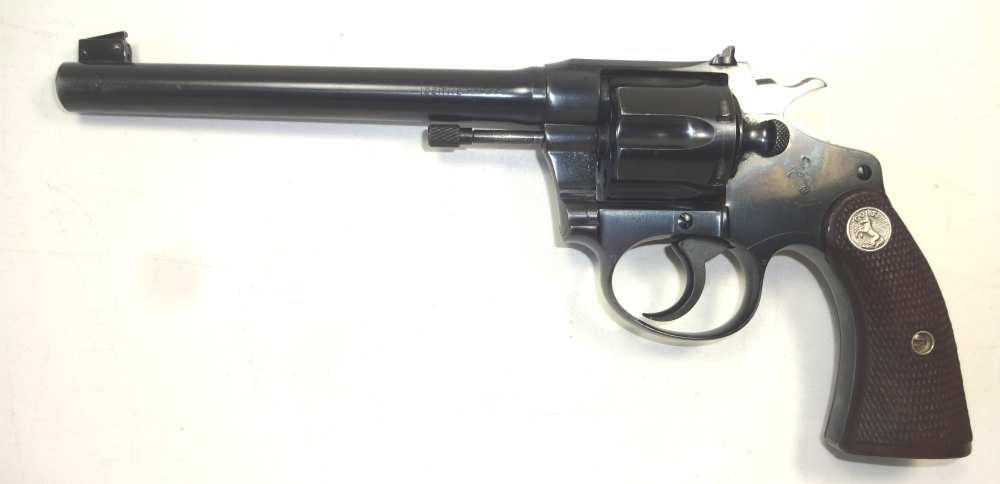 Colt 1925 Police Positive 22LR target layaway revolver walnut C&R REDUCED-img-10