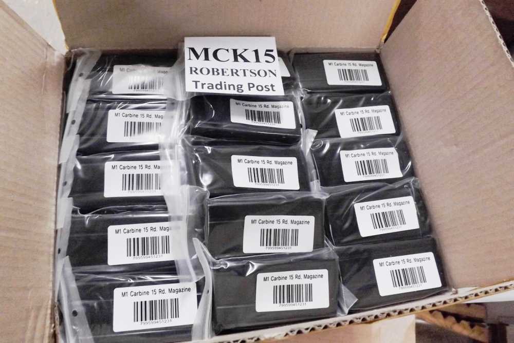M1 .30 Carbine 15 Round Magazines KCI  new Blue Steel Unissued Blue Steel-img-14
