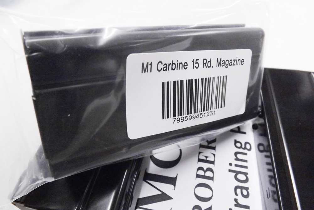 M1 .30 Carbine 15 Round Magazines KCI  new Blue Steel Unissued Blue Steel-img-13
