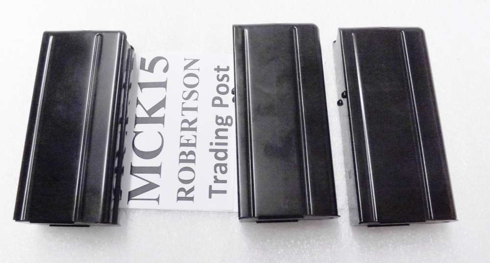 M1 .30 Carbine 15 Round Magazines KCI  new Blue Steel Unissued Blue Steel-img-1