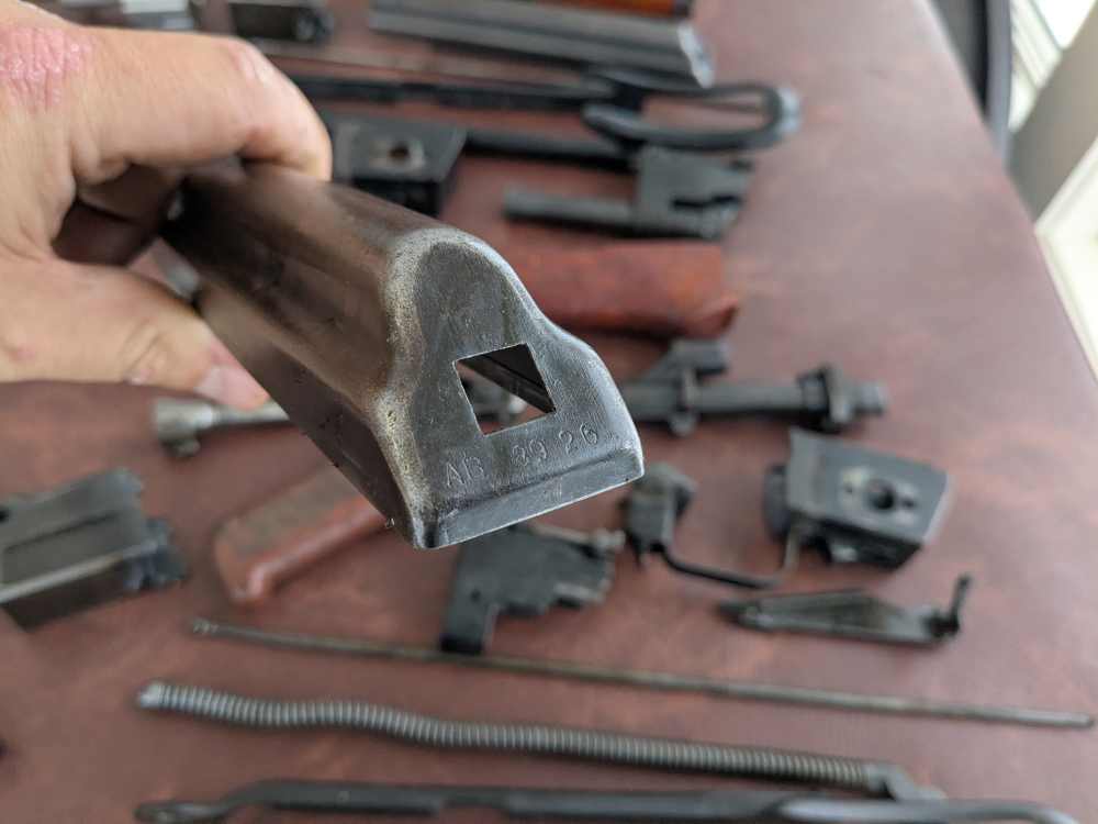 2 CONSECUTIVE NUMBERED BULGARIAN MILLED MATCHING TYPE 3 PARTS KIT SET AK-47-img-7