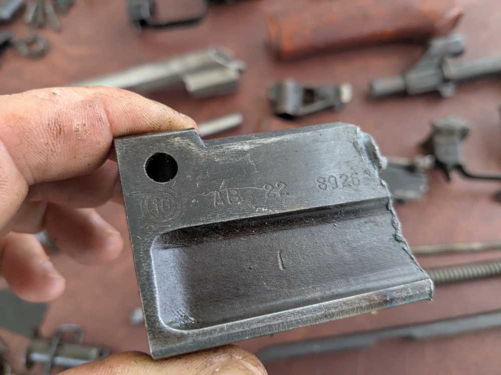 2 CONSECUTIVE NUMBERED BULGARIAN MILLED MATCHING TYPE 3 PARTS KIT SET AK-47-img-5