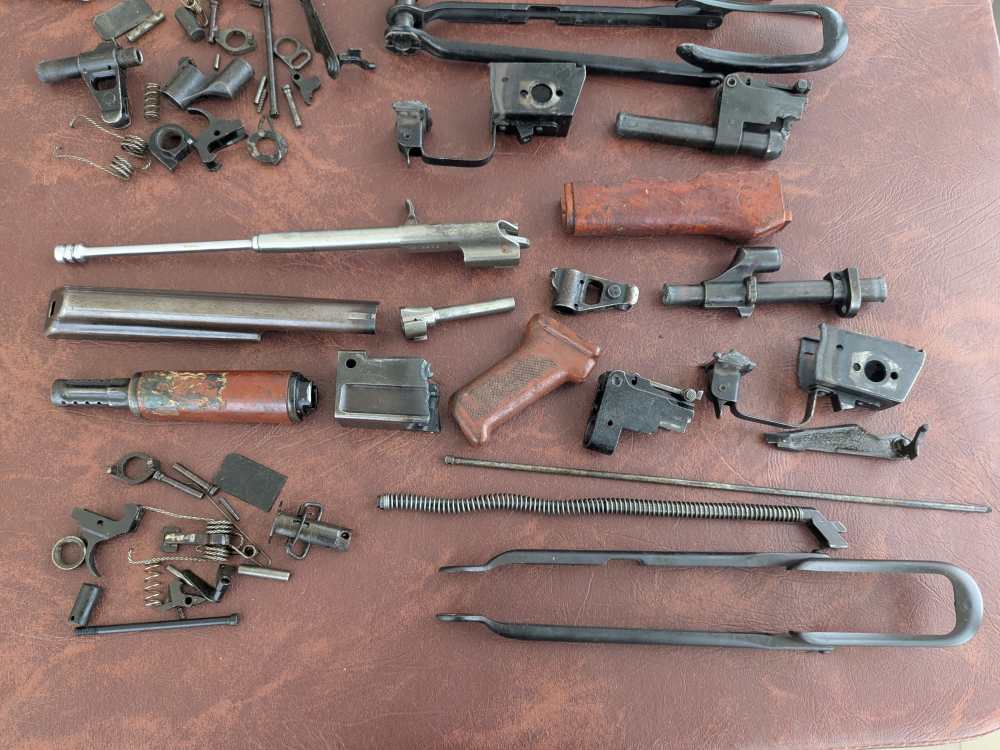 2 CONSECUTIVE NUMBERED BULGARIAN MILLED MATCHING TYPE 3 PARTS KIT SET AK-47-img-1