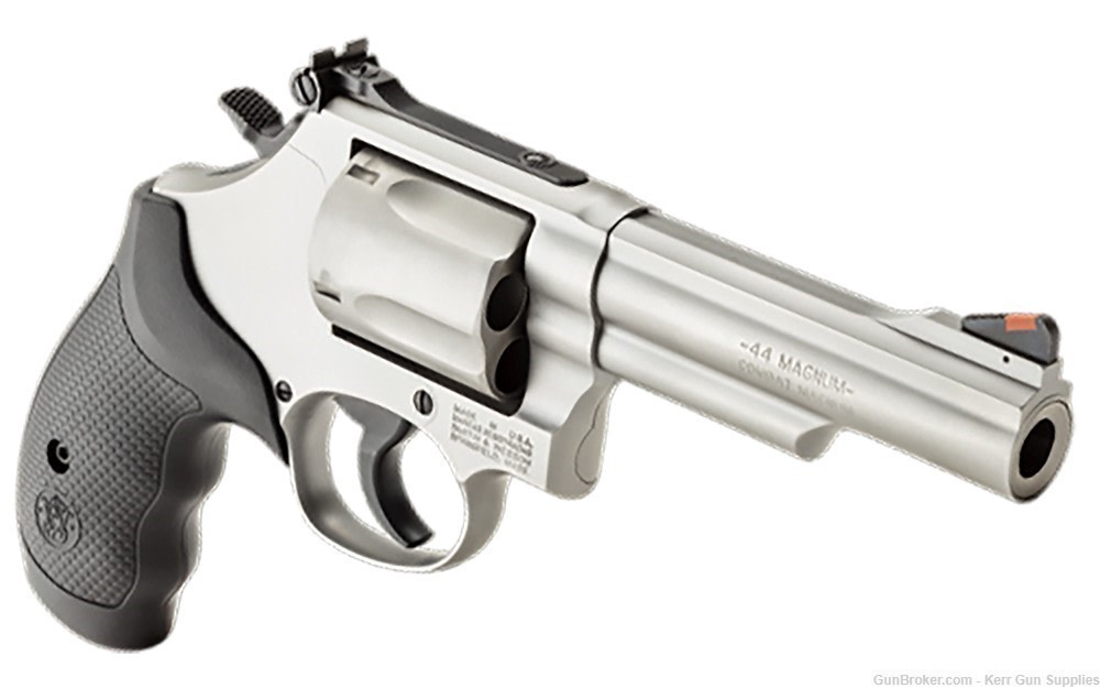 S&W 69 COMBAT MAGNUM .44Magnum 162069 SA/DA STAINLESS STEEL REVOLVER, NIB-img-3