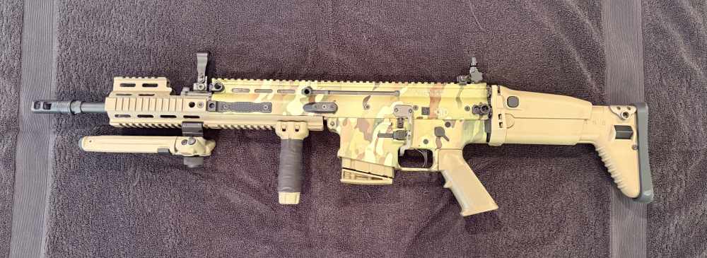 FN SCAR 17S NRCH MultiCam 7.62 - $1,400+ Extras - 5 Mags - Under 100 Rds-img-1