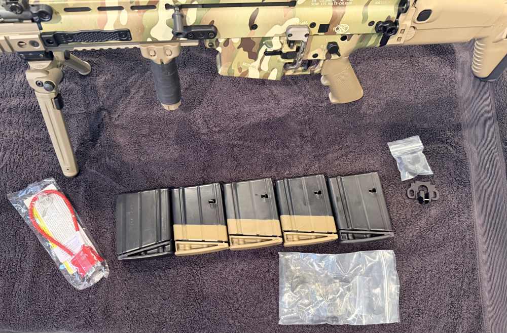 FN SCAR 17S NRCH MultiCam 7.62 - $1,400+ Extras - 5 Mags - Under 100 Rds-img-18