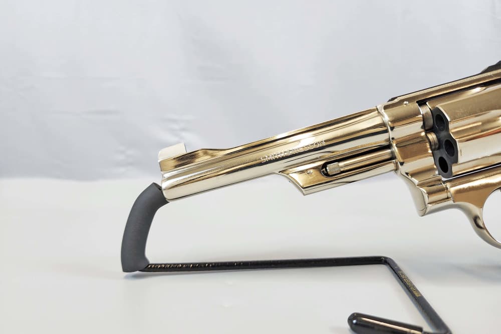 1978 Smith and Wesson Model 27-2 .357 Mag 6" Nickel -img-4