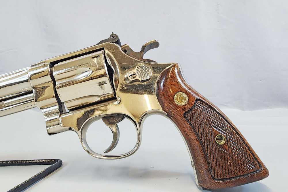 1978 Smith and Wesson Model 27-2 .357 Mag 6" Nickel -img-5
