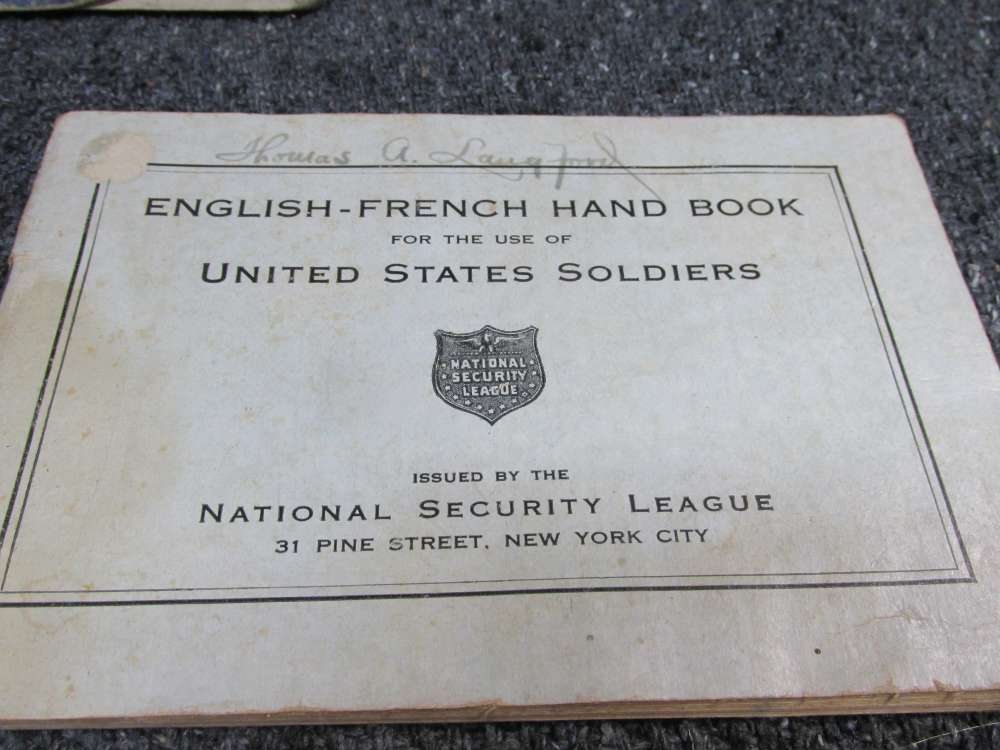 10 PIECES WWII-1950'S ERA MILITARY BOOKLETS-LANGUAGE, DICTIONARY, HANDBOOKS-img-8