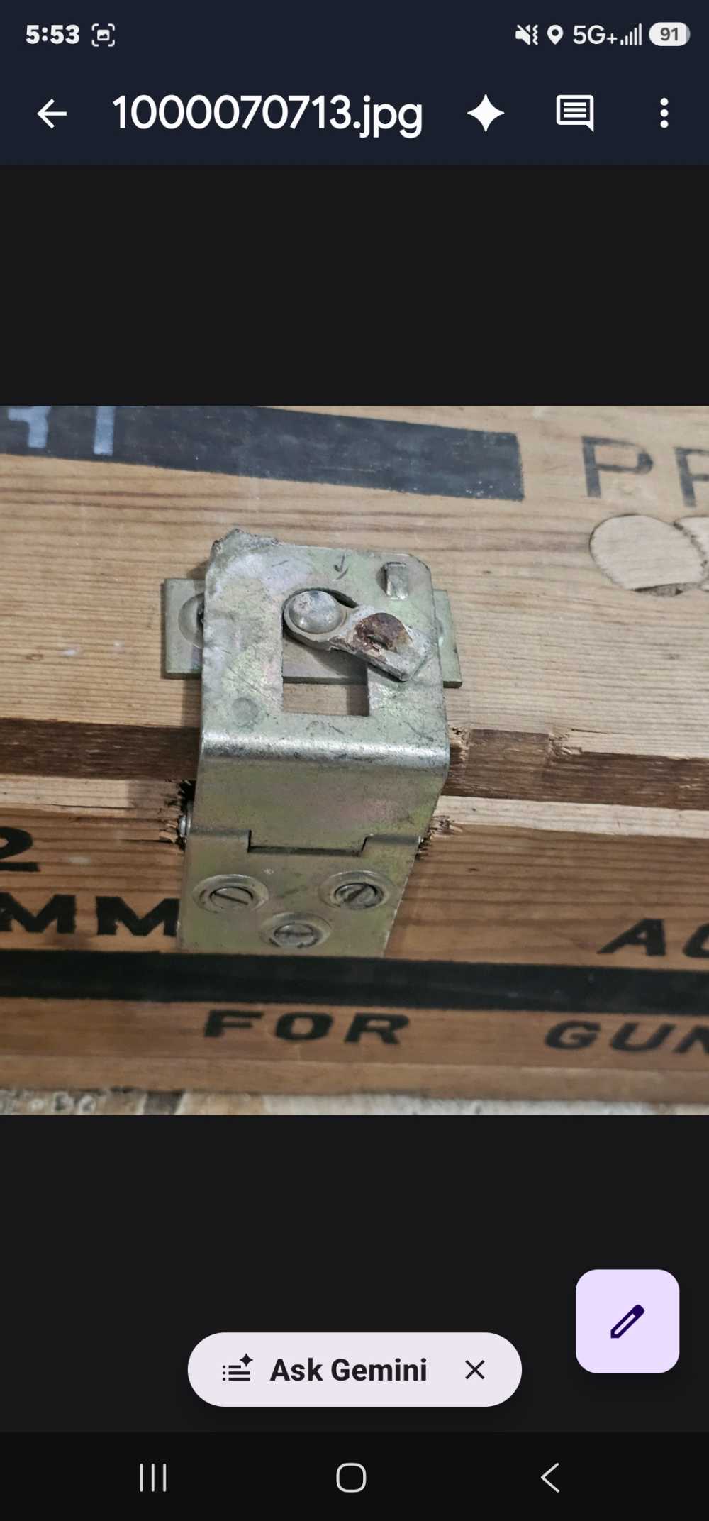 Inert 90mm M517 Cold War Cannon Set 100% All-Matching Crate Brass & Paperwo-img-18