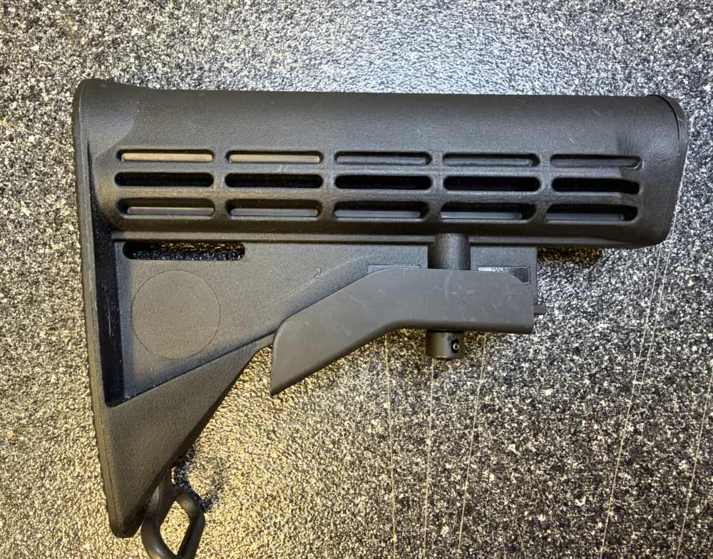 USGI Mil-Spec M4 waffle stock for Colt Contract-img-0