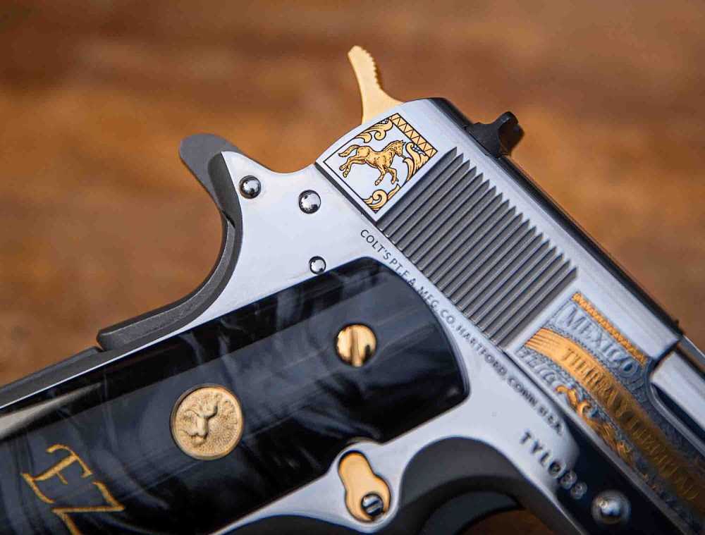 Colt Talo 1911 Emiliano Zapata 38 Super 1 of 500 #22 Limited Edition -img-3