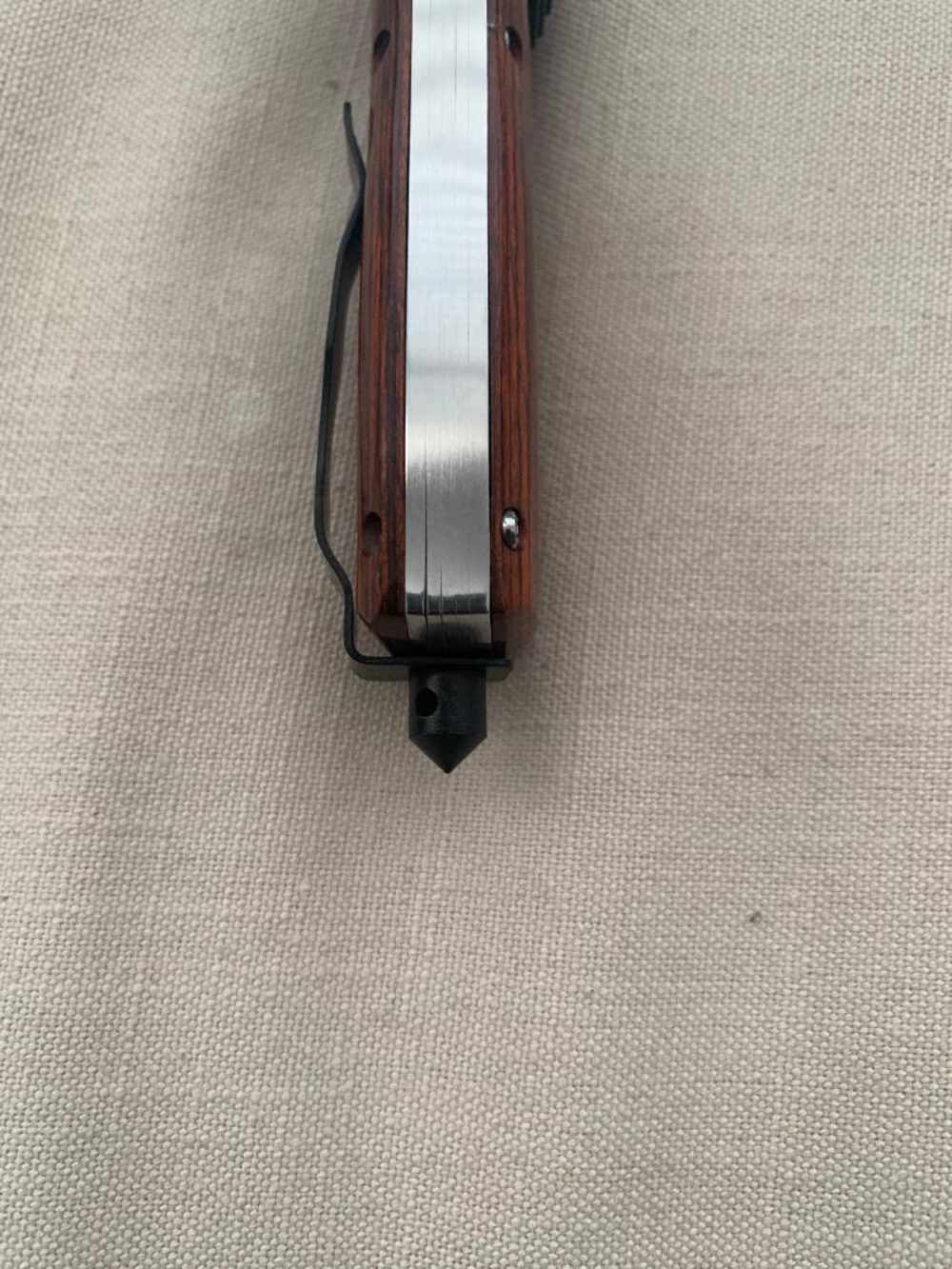 Auto Open Automatic Knife Texas Woody -img-7