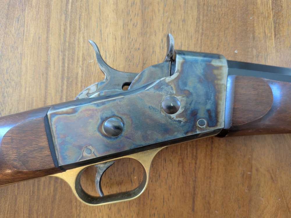 Pedersoli Rolling Block .45-70 – Case Colored – Heavy Octagon Barrel-img-8
