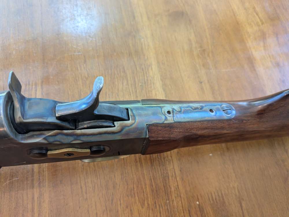Pedersoli Rolling Block .45-70 – Case Colored – Heavy Octagon Barrel-img-54