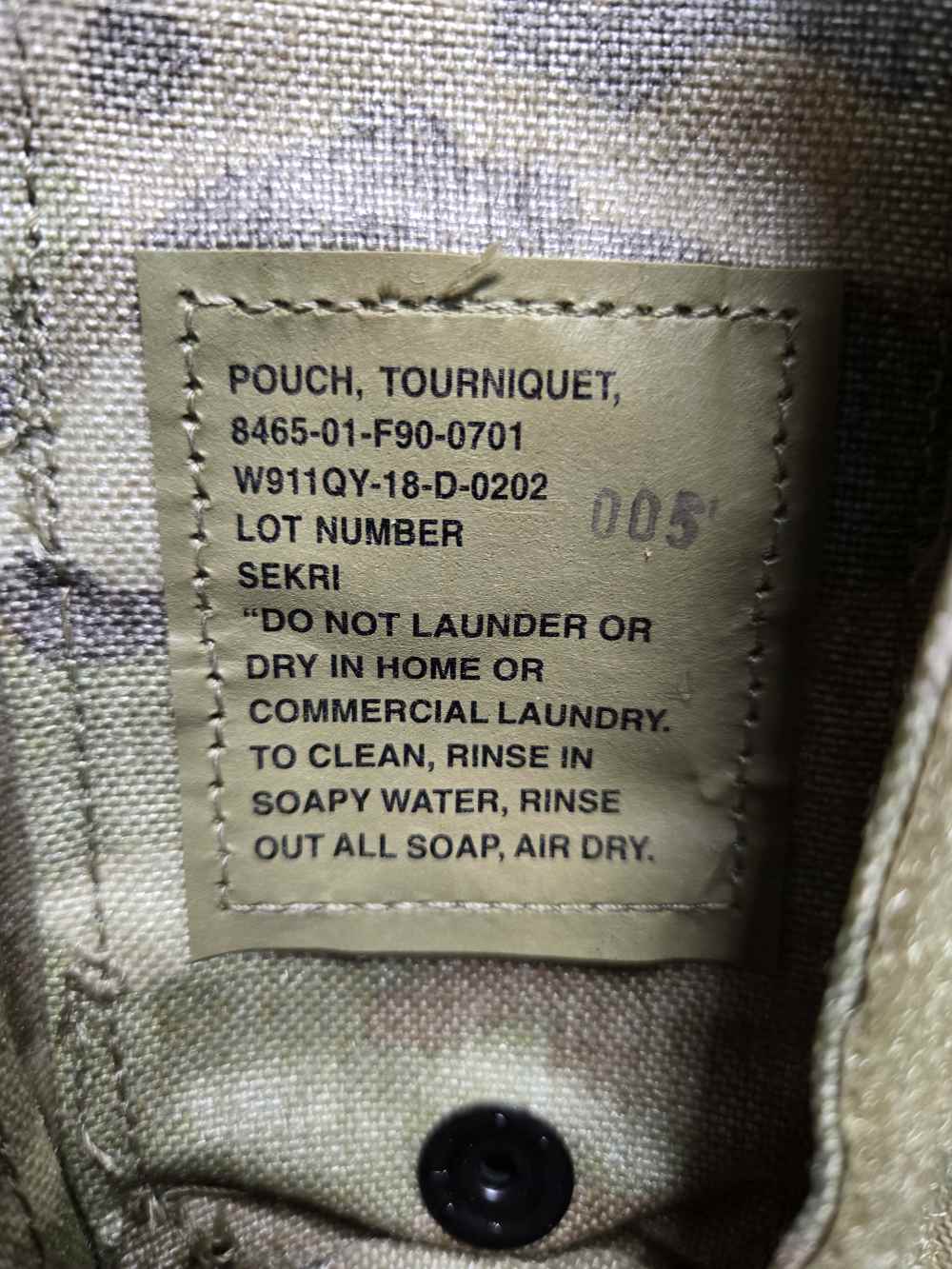 30 USGI Surplus Tourniquet Pouches OCP Camo CAT TQ Like New-img-3