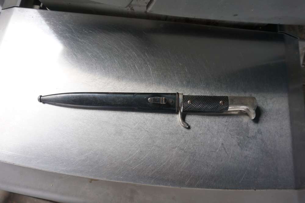 Jeeter and Scheerer K98 Dress Bayonet w/ Scabbard German WW2 WWII-img-1