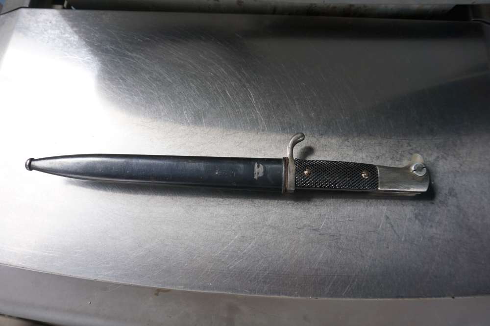 Jeeter and Scheerer K98 Dress Bayonet w/ Scabbard German WW2 WWII-img-0