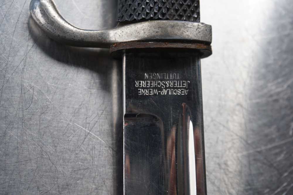 Jeeter and Scheerer K98 Dress Bayonet w/ Scabbard German WW2 WWII-img-8