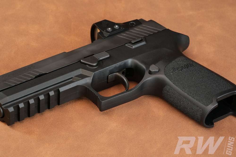 SIG SAUER P320 RXP FULL SIZE 9MM ROMEO1PRO OPTIC 2 MAGS & CASE-img-0