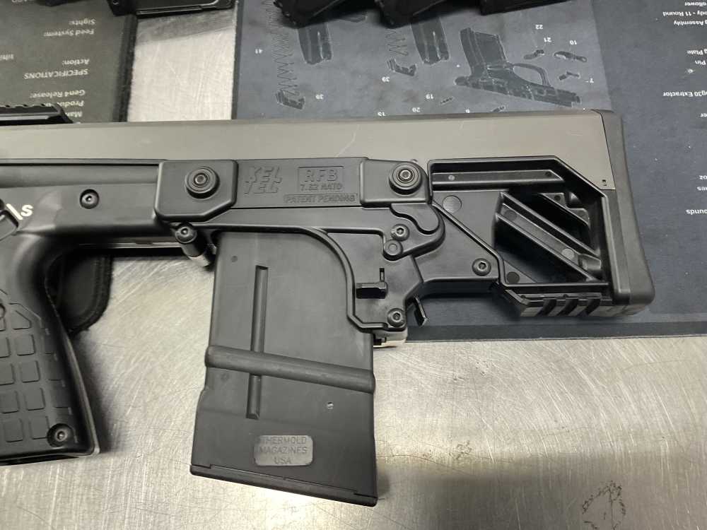 KELTEC RFB CARBINE 18” .308 bulpup rifle w/11 magazines -img-10