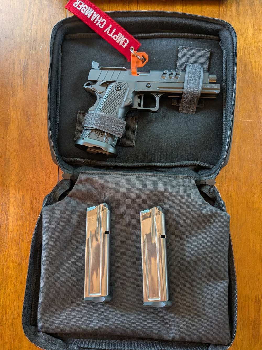 MAC 9 DS Duty 9mm Double Stack – Tuned 3.5 lb – 2 Mags – Box & Case-img-0