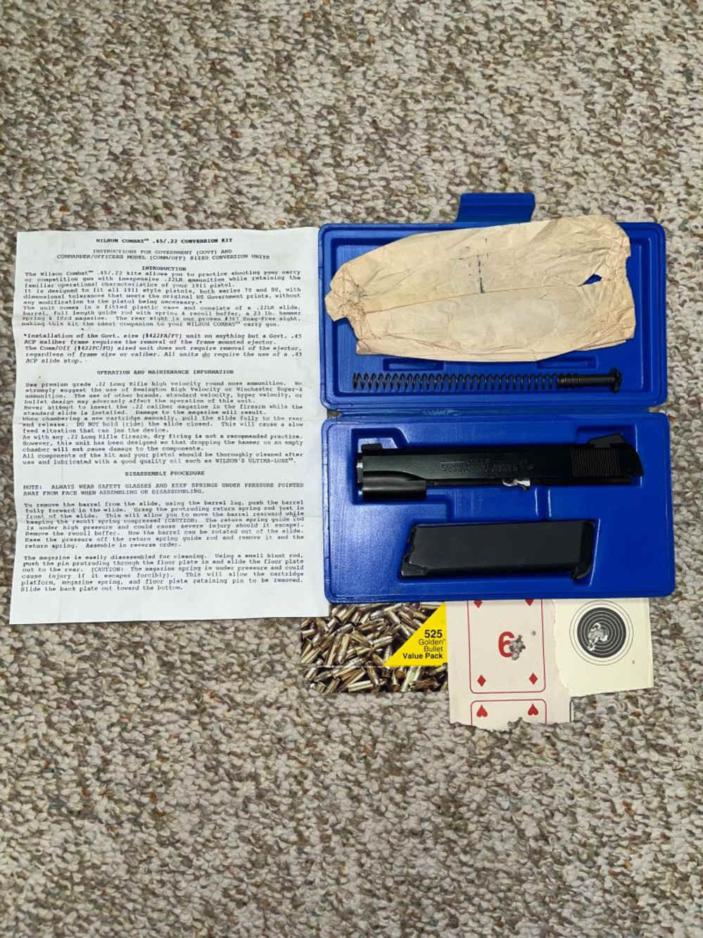 Beautiful Series 80 Colt 1911 with Wilson 22 conversion unit-img-1
