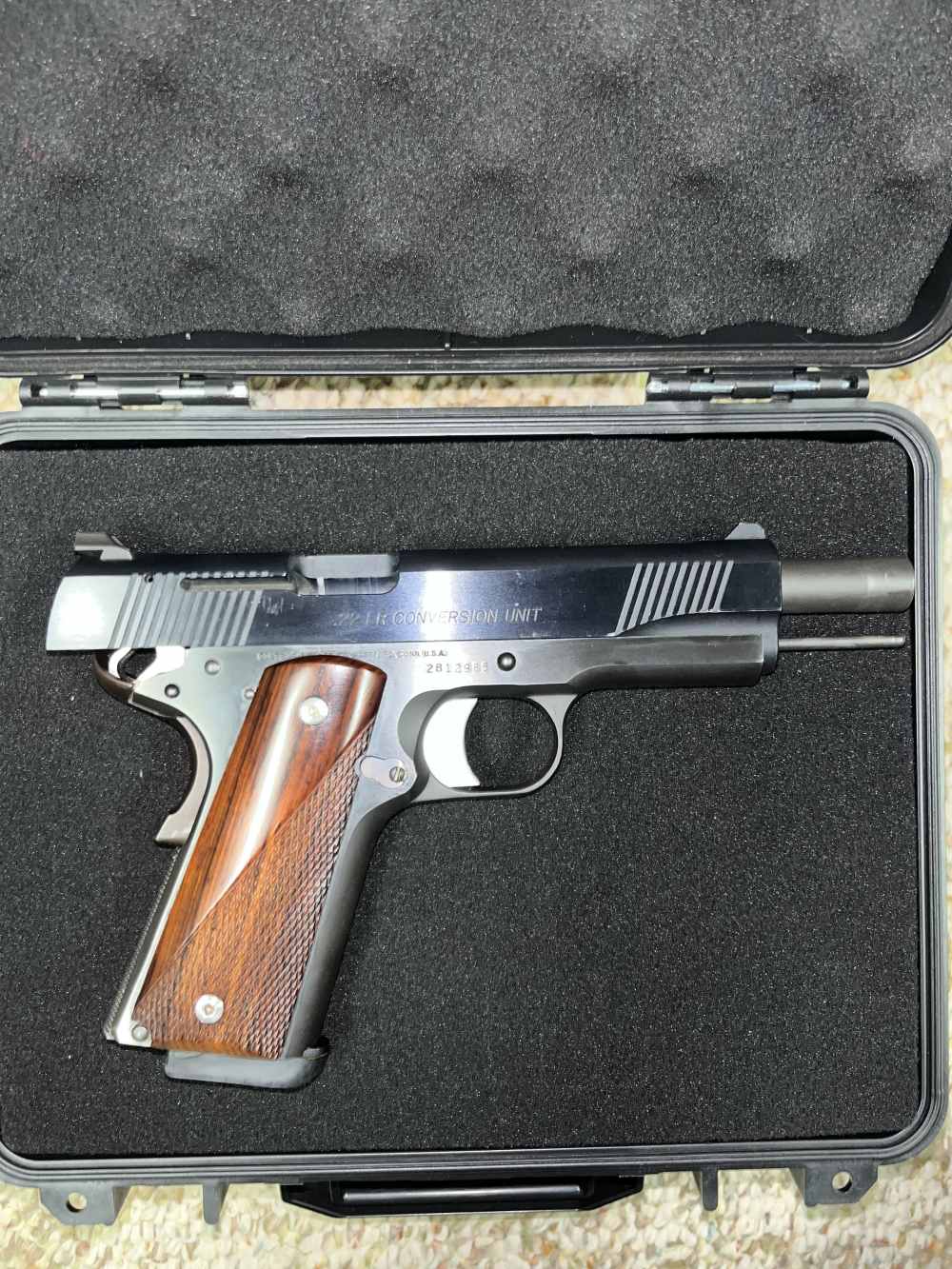 Beautiful Series 80 Colt 1911 with Wilson 22 conversion unit-img-8