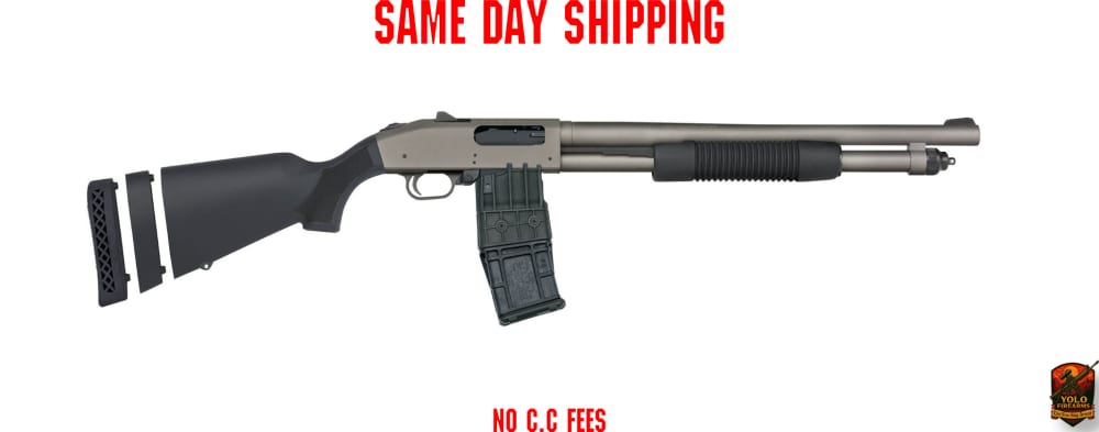 Mossberg 590M Professional Series Compact 12 Gauge Pump Shotgun 18.5", 10RD-img-0
