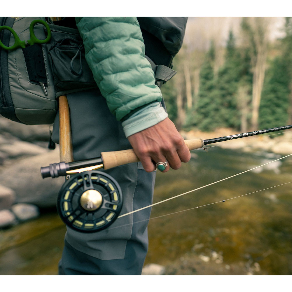 TEMPLE FORK OUTFITTERS Blue Ribbon 7ft 6in 2wt 4pc Fly Rod with Case-img-4