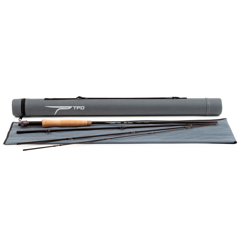 TEMPLE FORK OUTFITTERS Blue Ribbon 5wt 10ft 4pc Fly Rod with Case-img-1