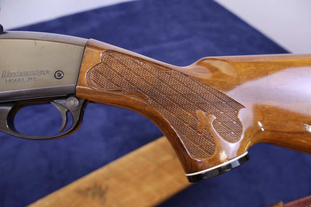 RARE CALIBER VINTAGE REMINGTON MODEL 742 WOODSMASTER 243 WIN SEMI-AUTO-img-4