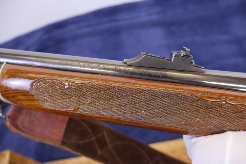 RARE CALIBER VINTAGE REMINGTON MODEL 742 WOODSMASTER 243 WIN SEMI-AUTO-img-7