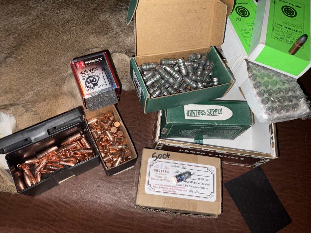  .405 Caliber .411 & .412 Diameter Rifle Bullets 300 to 400 gr.290 Ct +  -img-1