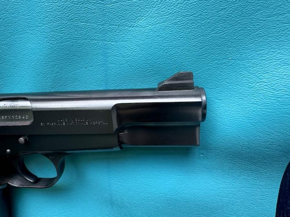 Stunning 1982 Browning Hi-Power 9mm Belgium Made, Target Sights,Custom Case-img-14