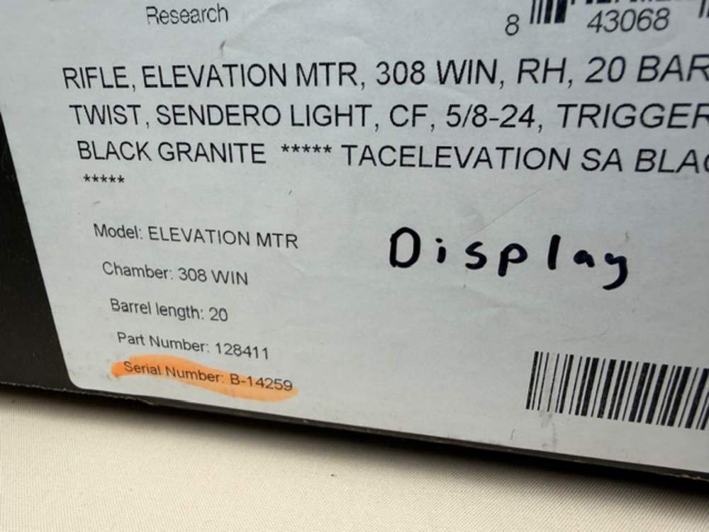 Proof Research Elevation MTR 308 Win 20" NIB-img-6