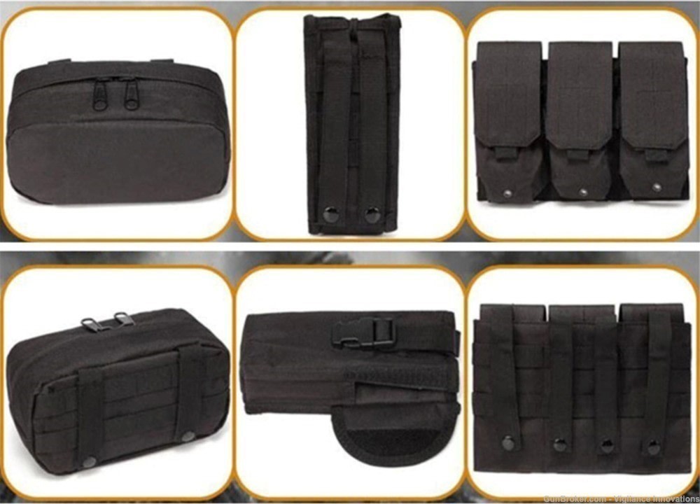 Modular Plate Carrier Tactical Vest Body Armor-img-13