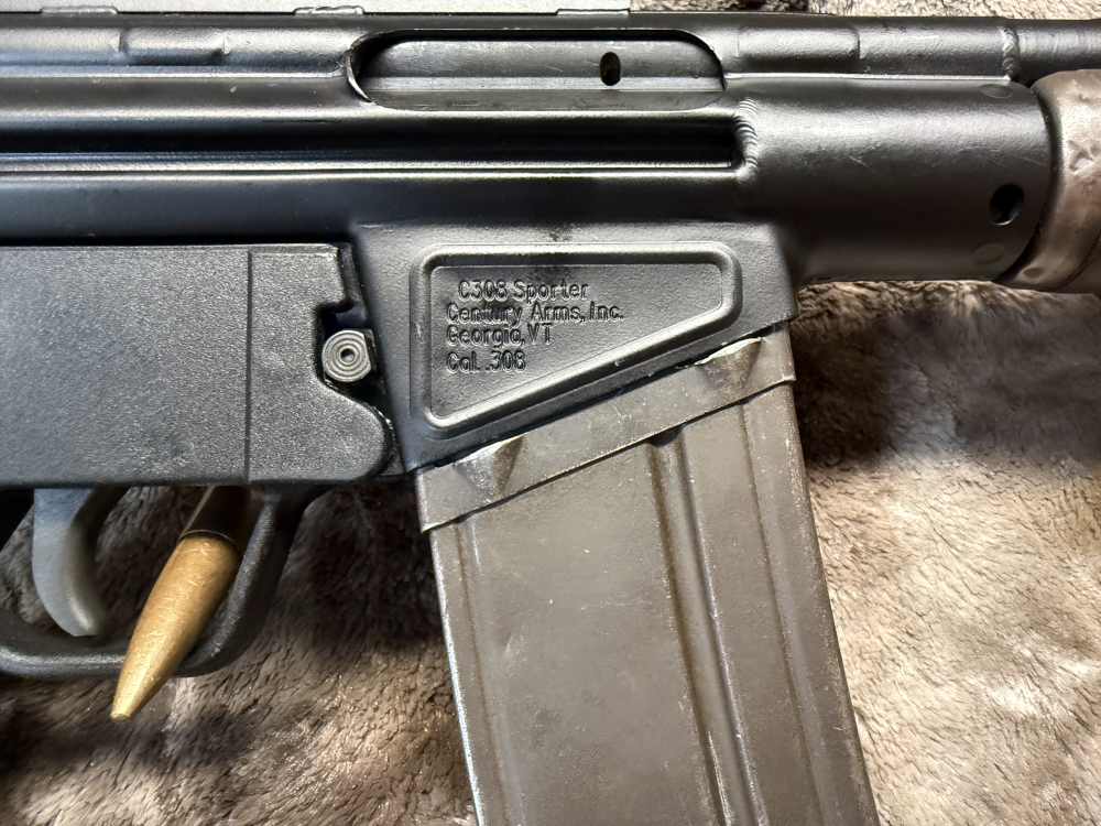 Century Arms C308 Sporter .308 Win – Original Box & 2 Mags – Good-img-5