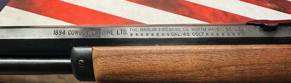 Exceptional 2006 Marlin 1894 Cowboy Limited 45 Colt JM Stamp-img-5