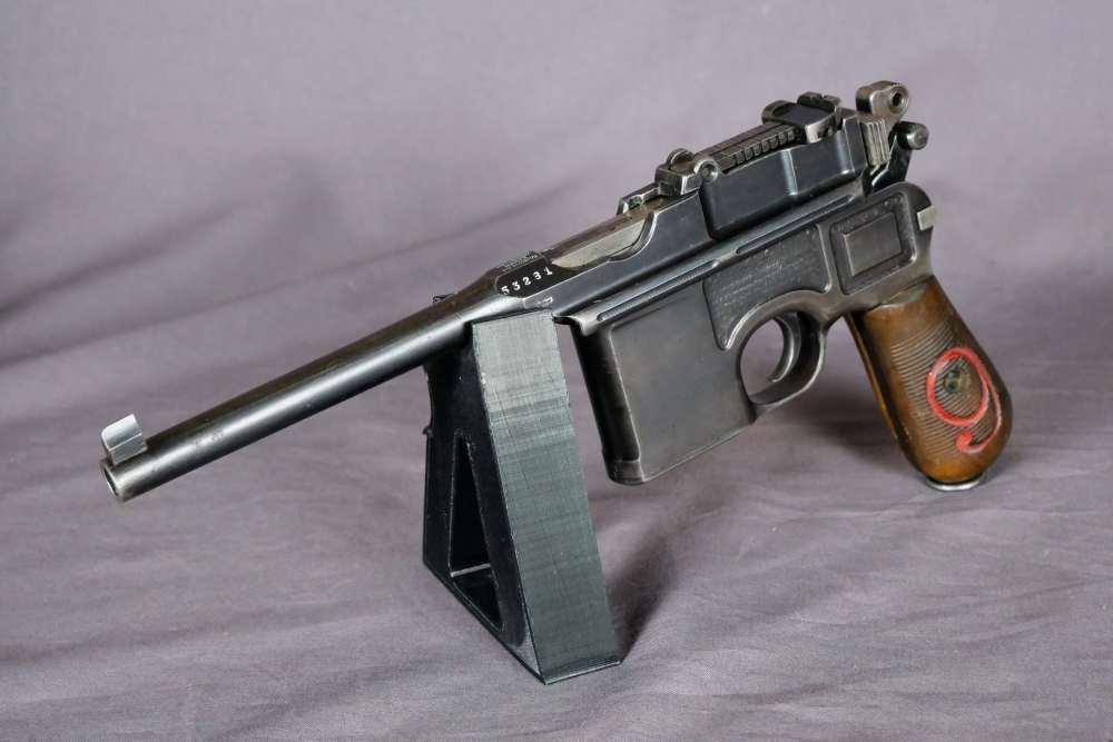 Mauser C96 9mm - C&R Curio Relic Numbers Matching Stock/Case-img-1