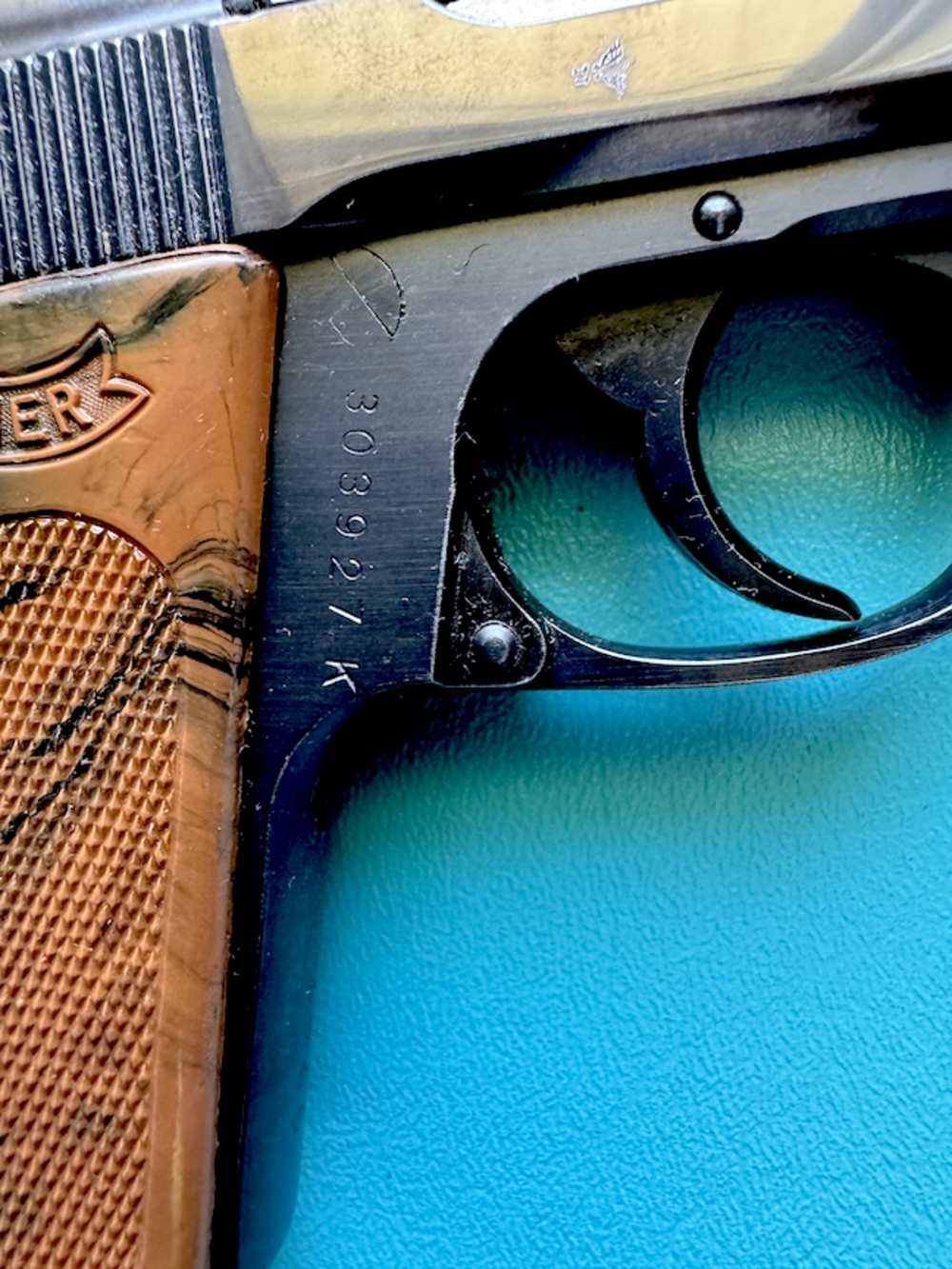 Walther PPK WWII,Cal 7.65mm ,German Military Army / Luftwaffe, COLLECTORS -img-3