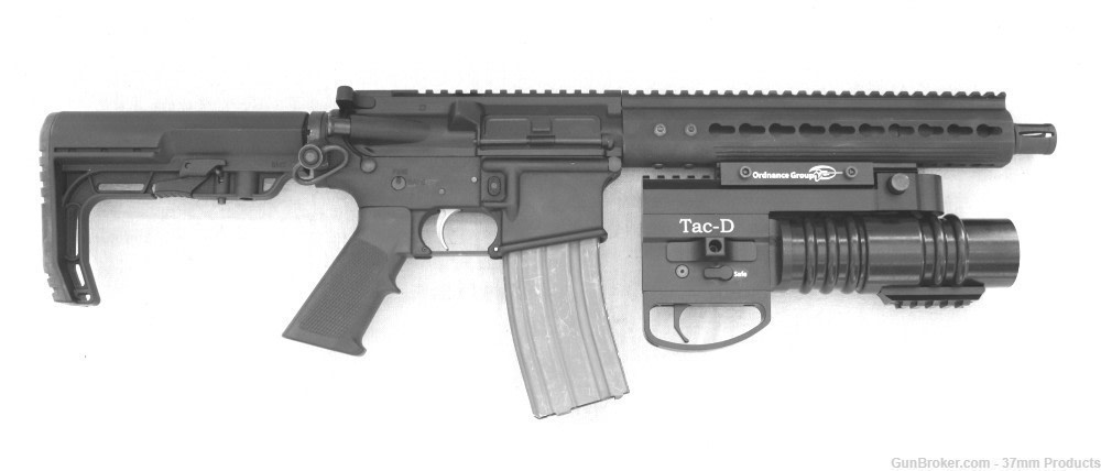 Tac-D PIVOT 37mm Launcher 6" Barrel - No licensing required!-img-1