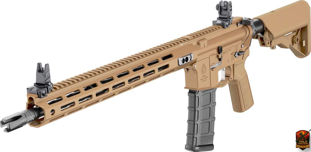 Springfield Armory SAINT Victor 5.56 NATO AR-15 Rifle16" Coyote Brown, 30RD-img-3