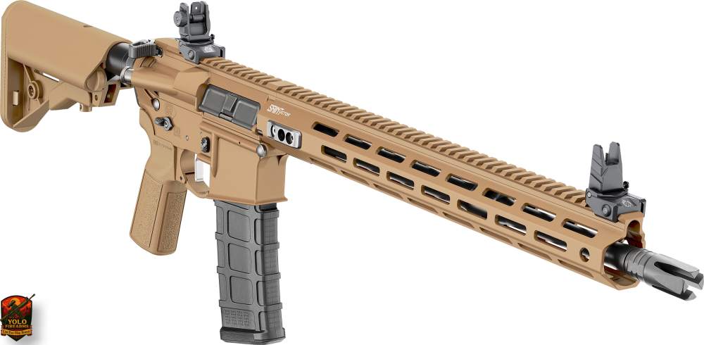 Springfield Armory SAINT Victor 5.56 NATO AR-15 Rifle16" Coyote Brown, 30RD-img-2