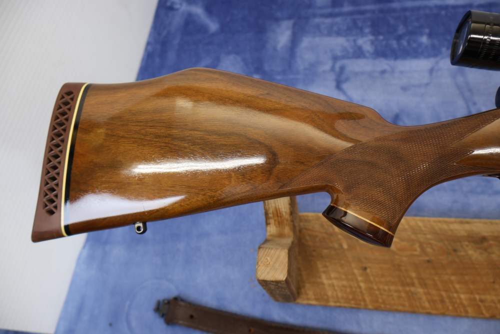 SPECTACULAR LEFT HANDED WEATHERBY MARK V DELUXE 7MM WBY MAG REDFIELD 1992-4-img-7